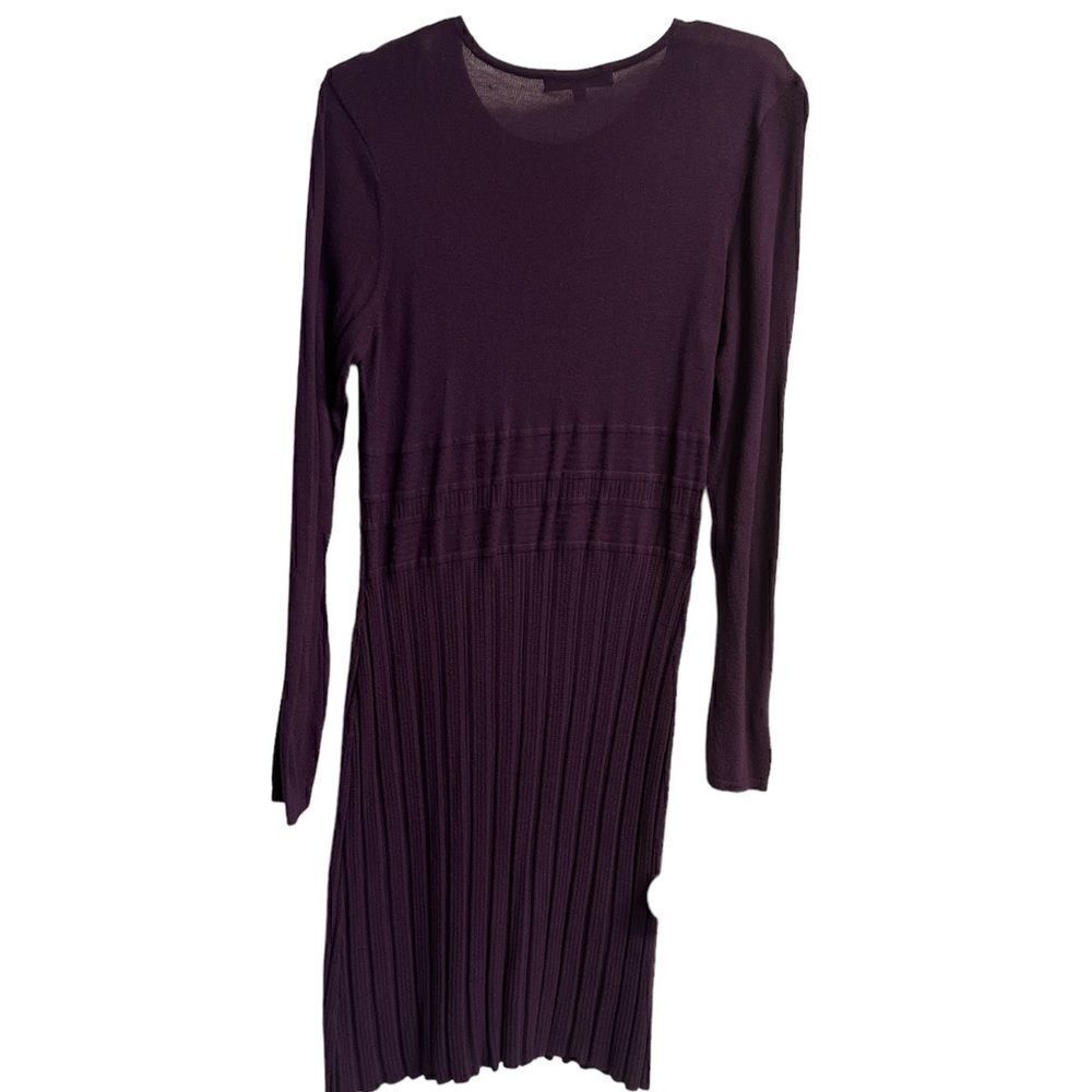 𝅺DAISY Fuentes plum sweater dress - Picture 2 of 5